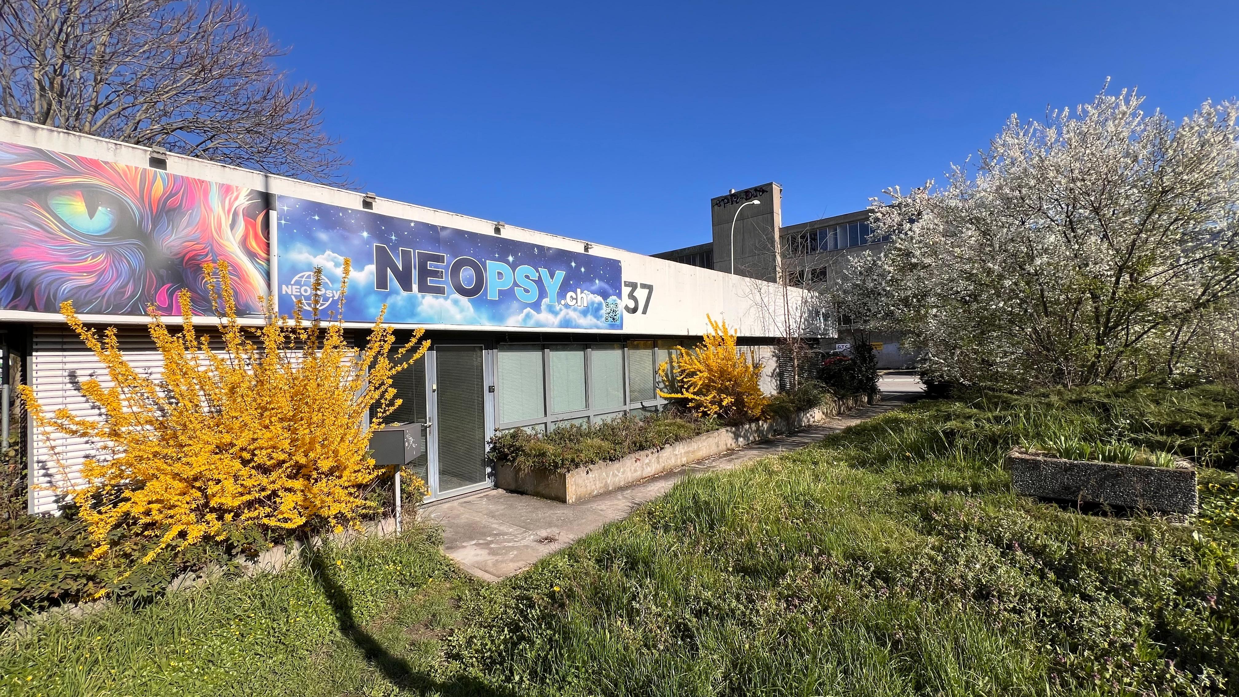 Le cabinet Neopsy Thérapie, Carouge — Route des Jeunes 37